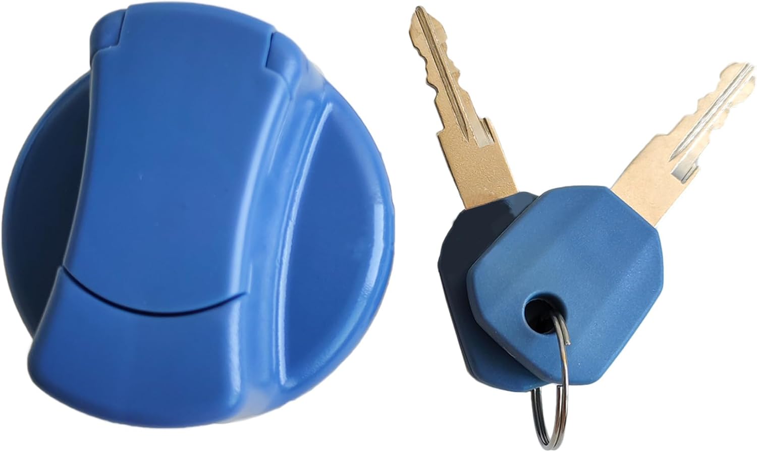Locking AdBlue Tank Cap 40mm Set with 2 Keys (fits Mercedes, DAF, MAN, Iveco, Volvo & Scania trucks)