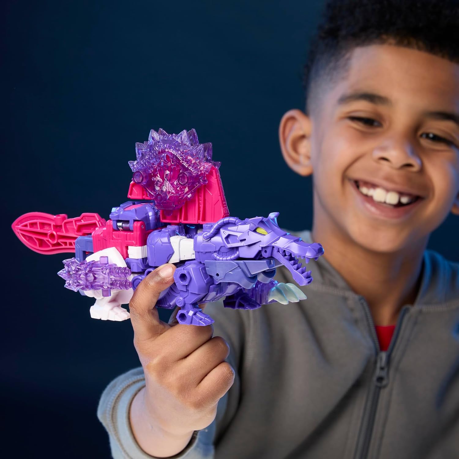 Thumbnail 6 de Transformers G21625X0 Shockwave Ultimate Cyber Changers Dino Action Figure