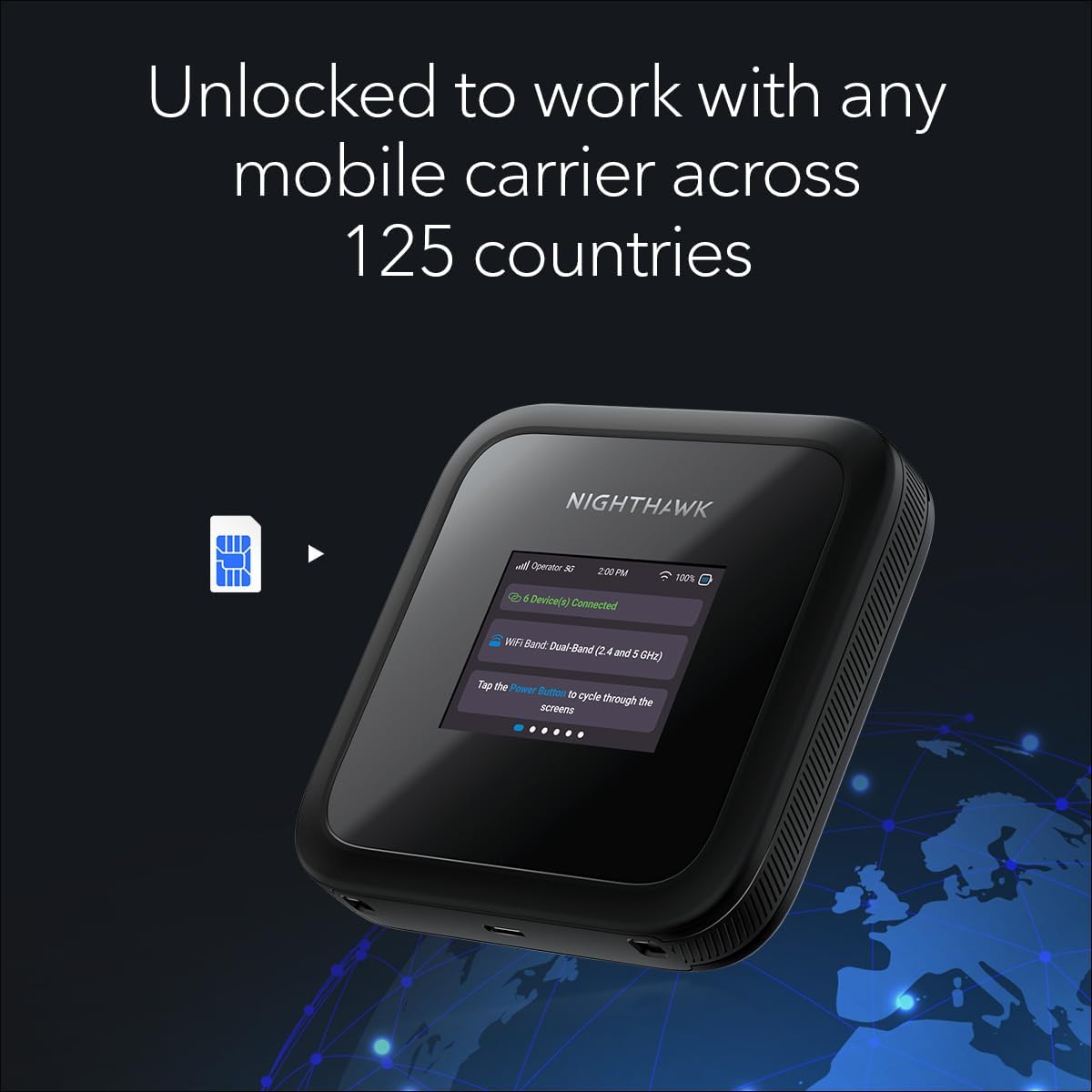 Thumbnail 5 de NETGEAR Nighthawk M3 5G mobile router 2.5Gbps