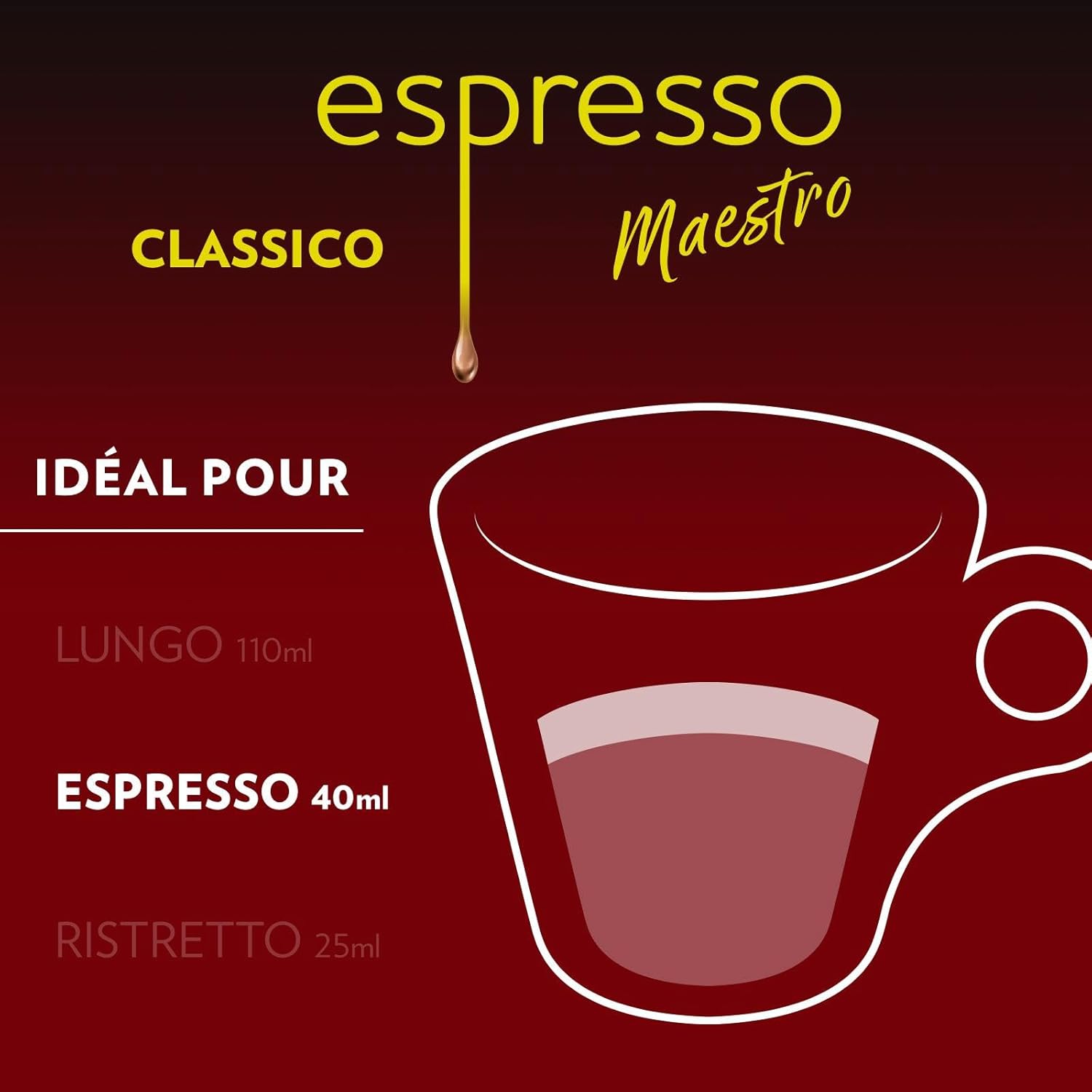 Detalle de Lavazza 80 capsules compatibles Nespresso