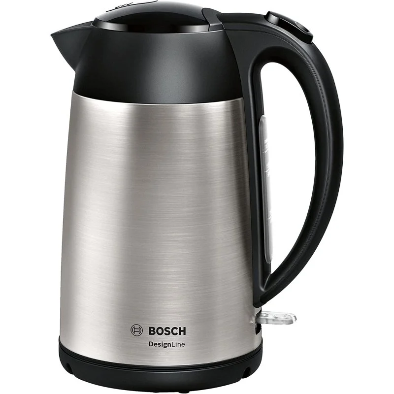 Detalle de Bosch TWK3P420 Hervidor de Agua 1,7 L, 2400 W – Acero Inoxidable