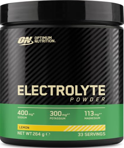 Detalle de Optimum Nutrition Poudre Électrolytes citron à diluer – 264 g, 33 portions