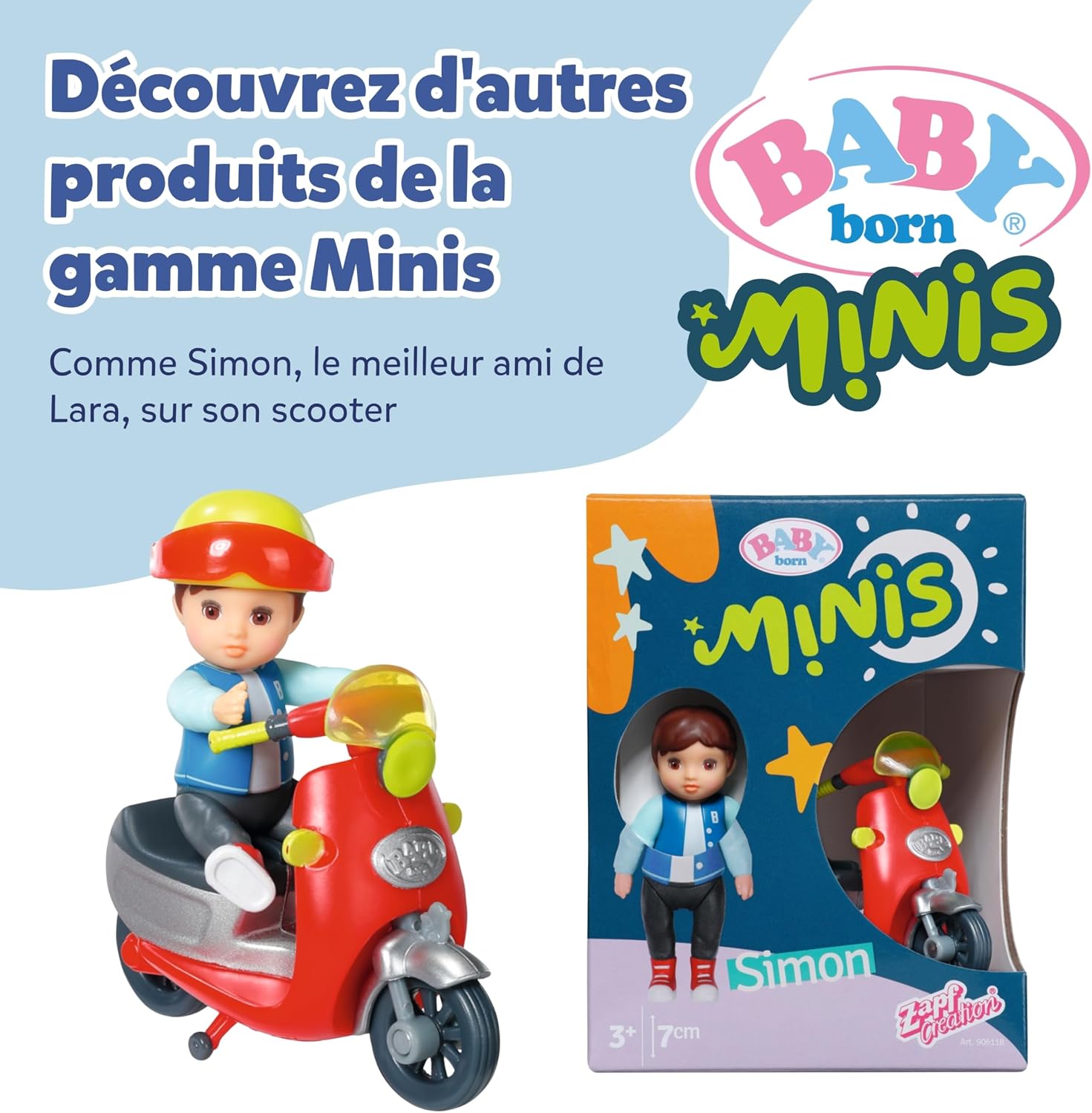 Thumbnail 6 de Mini remorque Cheval avec Lara BABY born 906279