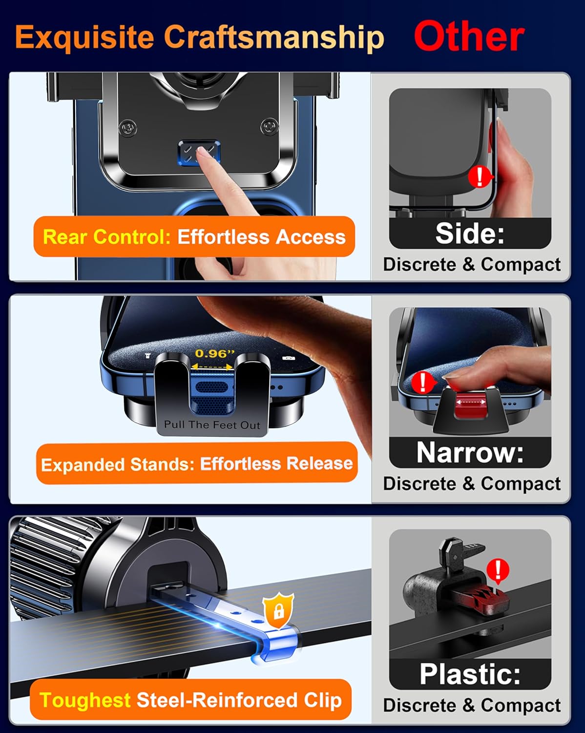 Thumbnail 5 de Qifutan Dash Phone Holder for Car ⚙