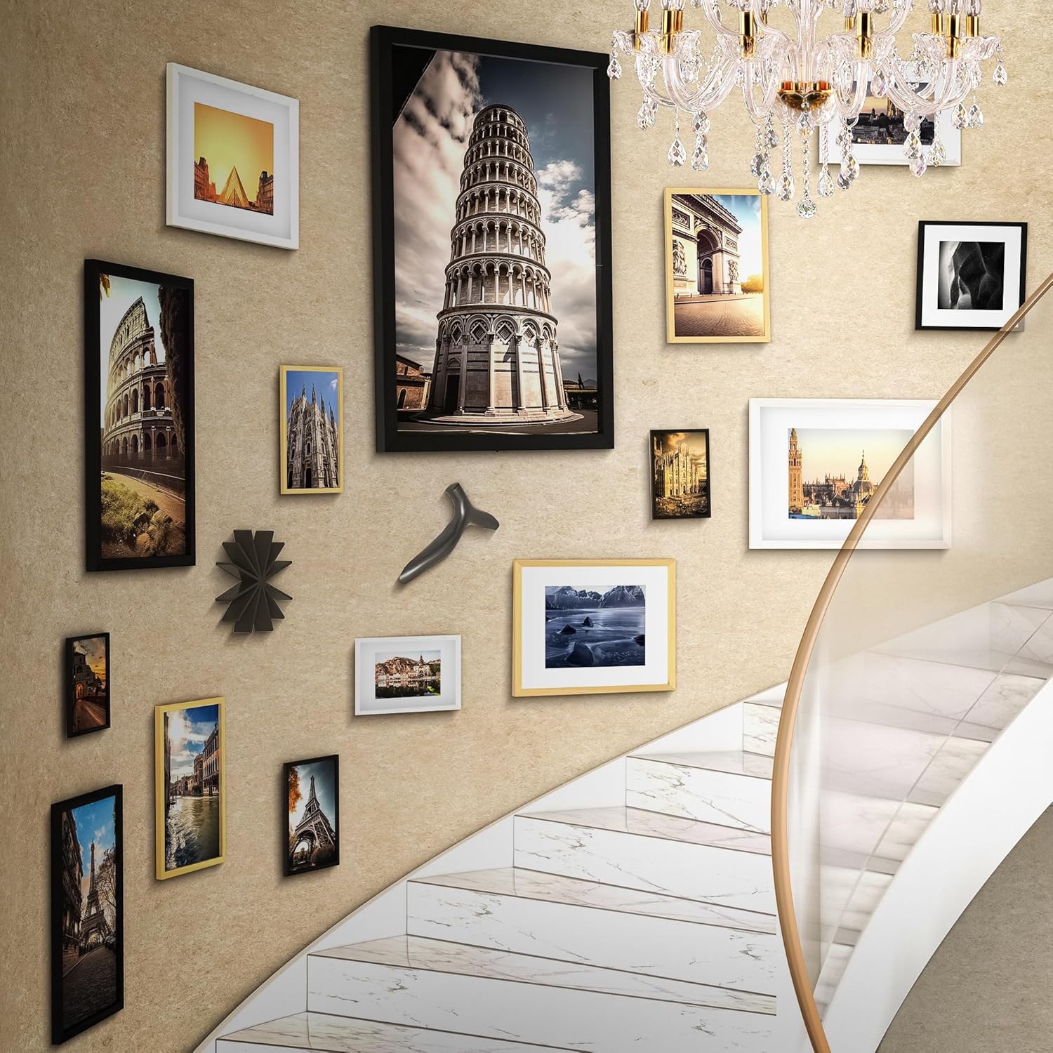 Thumbnail 6 de A3 White Wood Picture Frame 44.5×32.2 cm 📷