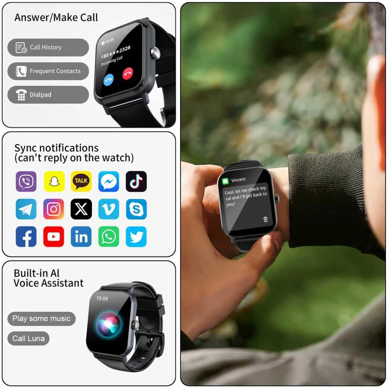 Detalle de Smartwatch with 1.83-inch Display