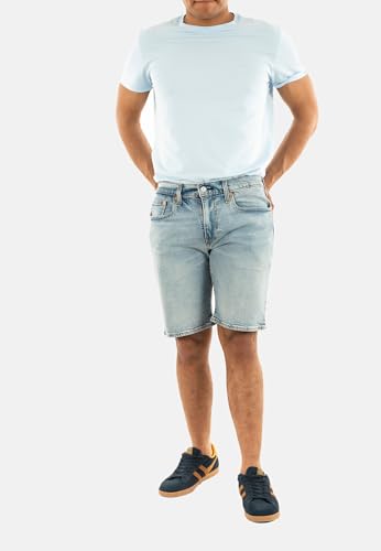 Detalle de Levi's 405 Standard Shorts - Pantalones Cortos de Mezclilla para Hombre, Last Encore Shorts, 28W
