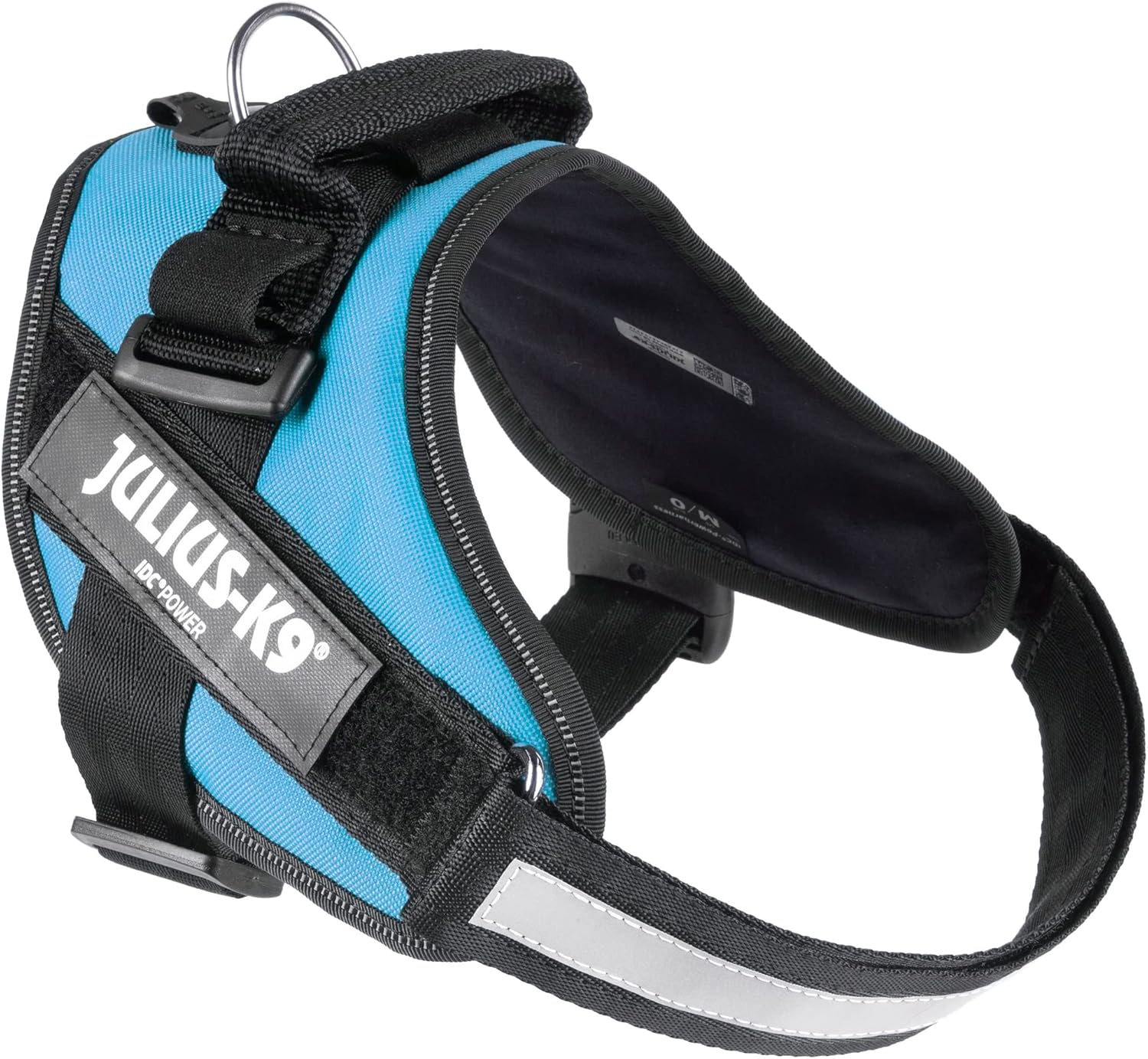 Detalle 2 de Julius-K9 IDC Powerharness (Size M/0) in Aquamarine – Practical, Everyday Dog Harness