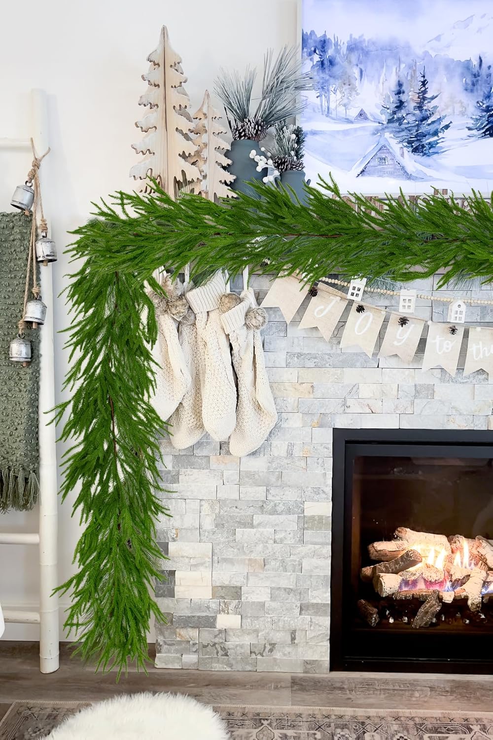 Thumbnail 5 de Oairse Artificial Christmas Garland 180 cm garland 🎄