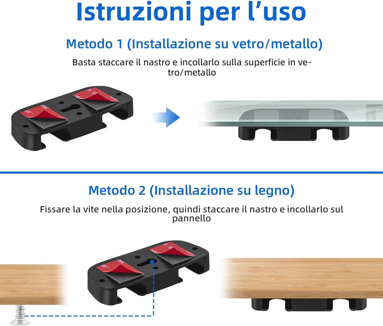 Thumbnail 4 de Tolesum Supporto porta joystick per PS5 e PS4: staffa da tavolo/orizzontale con nastro adesivo
