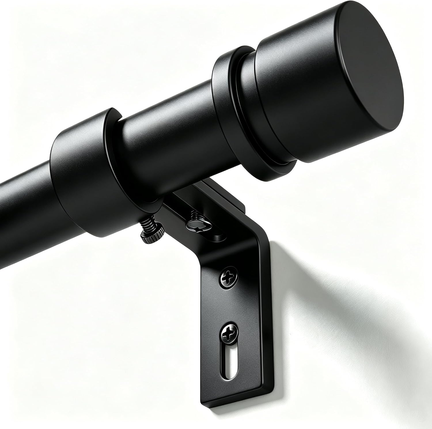 Detalle de Byondeth Adjustable Curtain Rod 16–88 in, 1 in diameter 🪟
