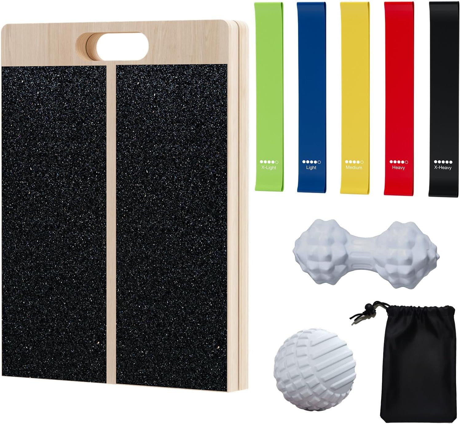 Detalle de TEMI LJB-NEW Slant Board for Calf Stretching with Four Angles and Rehab Kit