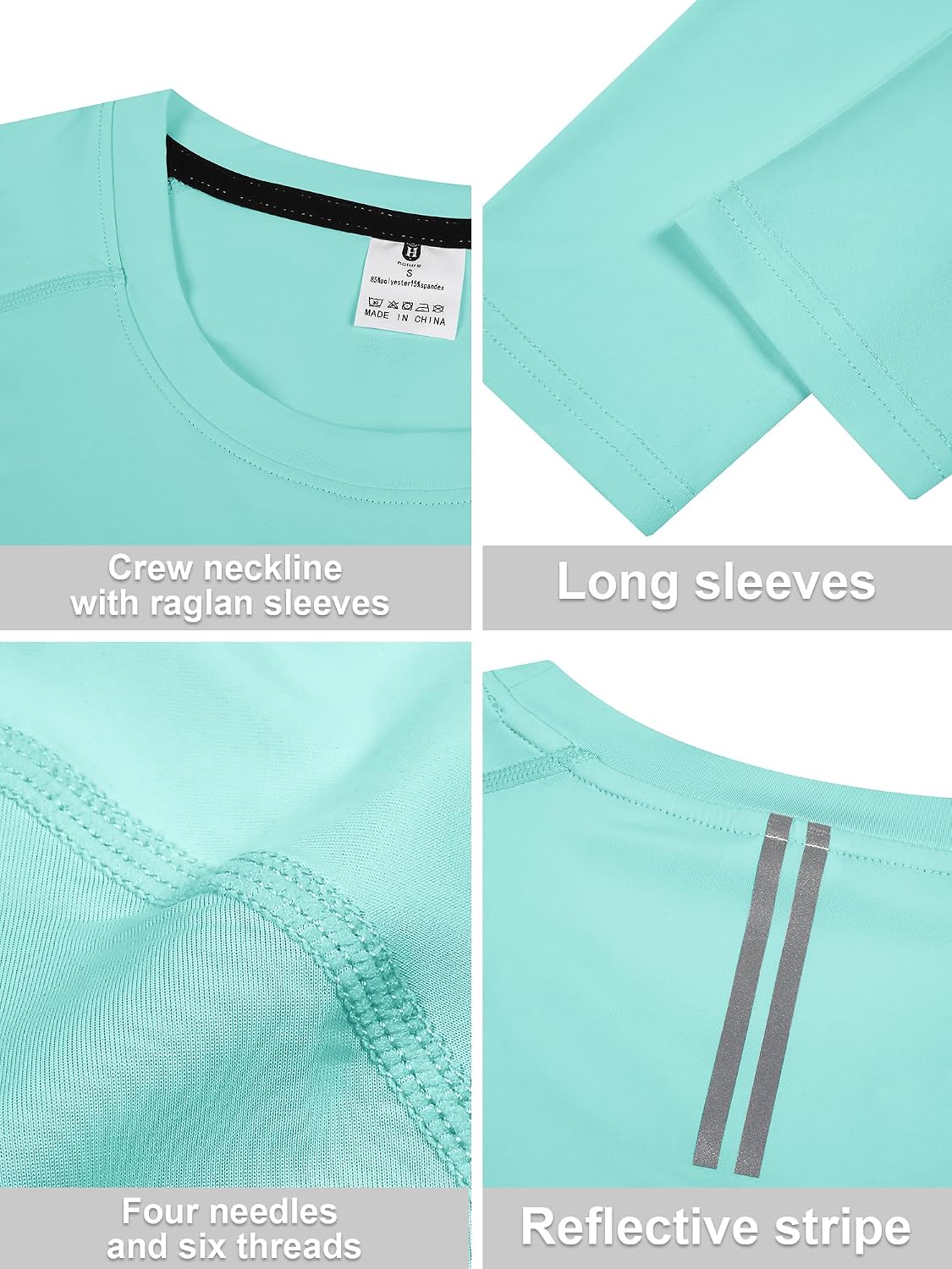 Detalle 2 de Damen Rash Guard UPF 50+ mit SPF 50+