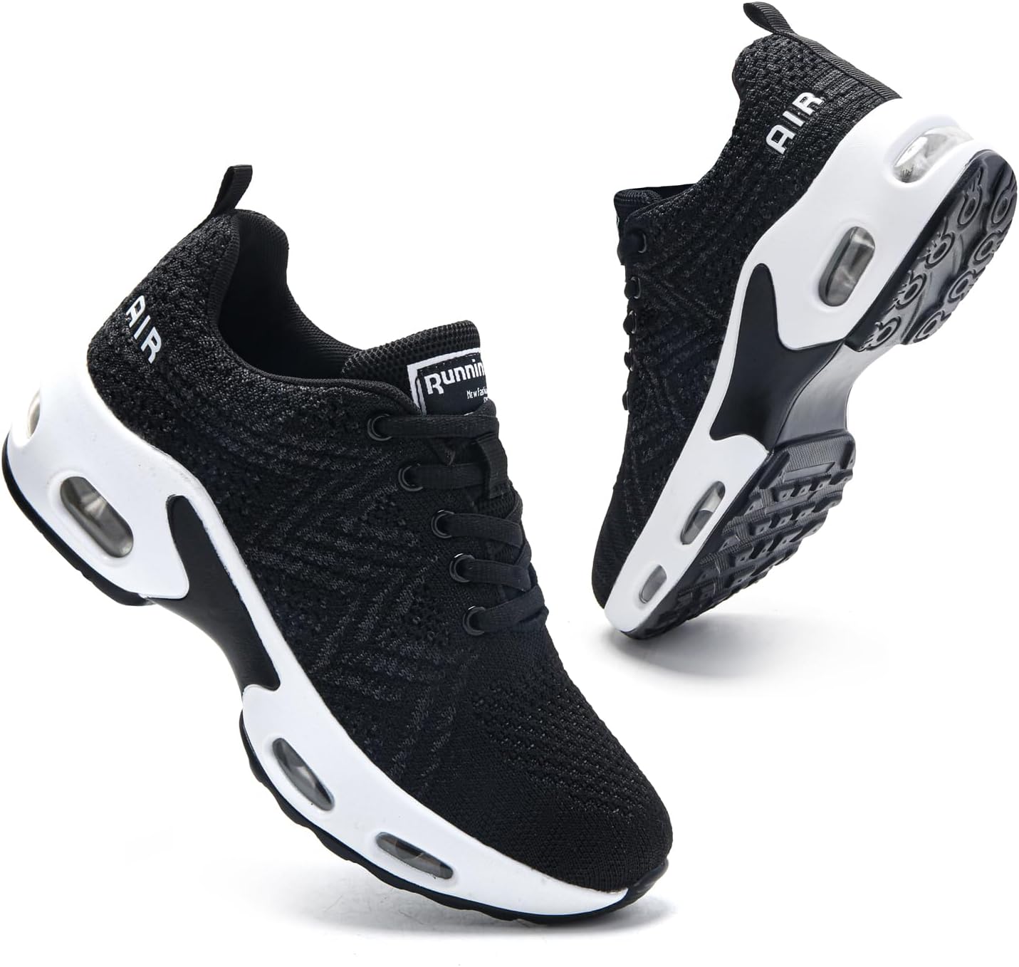 Thumbnail 6 de Mjxwem Women Trainers: Air Cushion Running Shoes with Memory Foam Arch Support