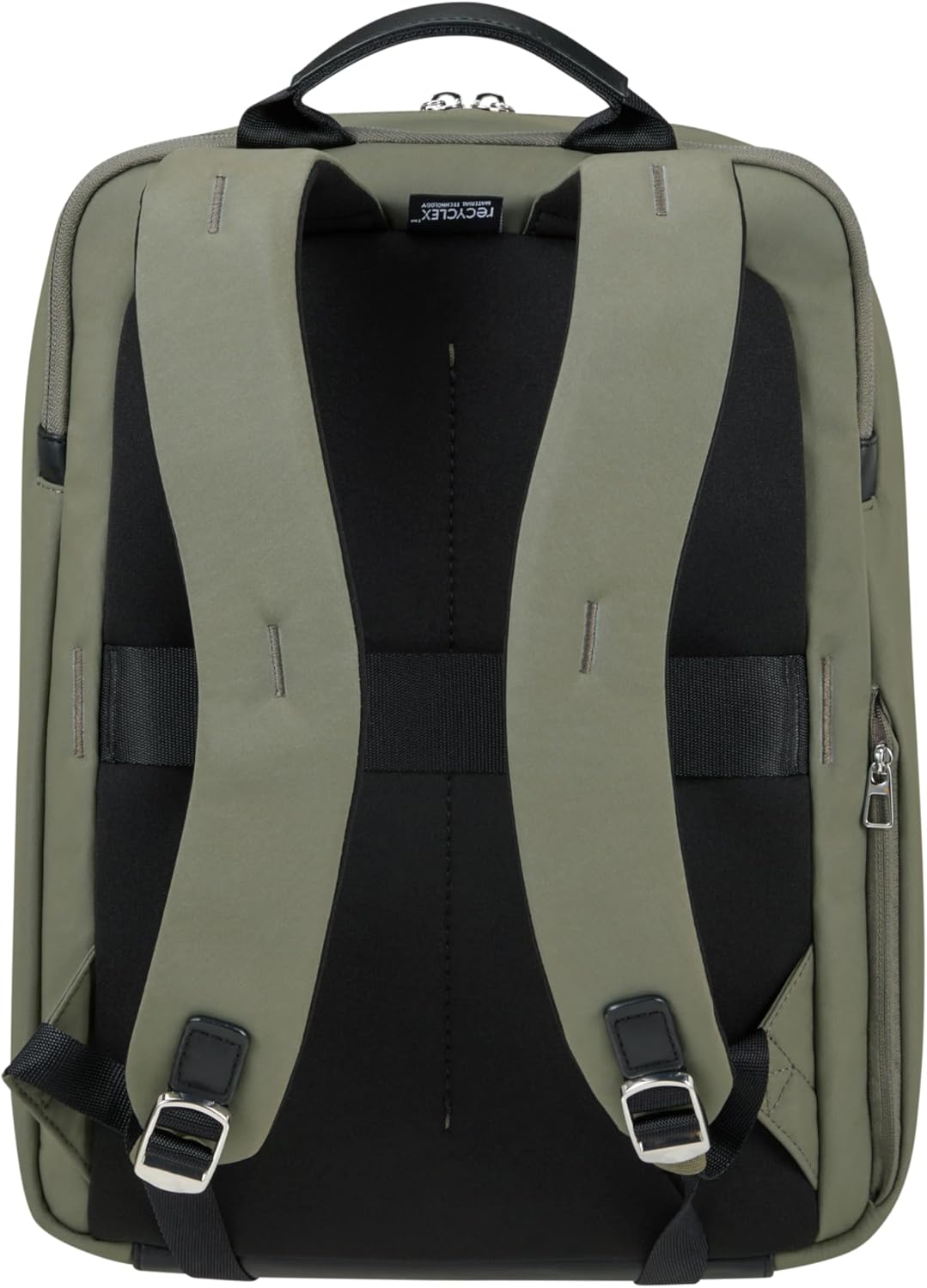 Detalle 2 de Samsoniten Curso 💼 Mochila para portátil 14.1”, verde oliva