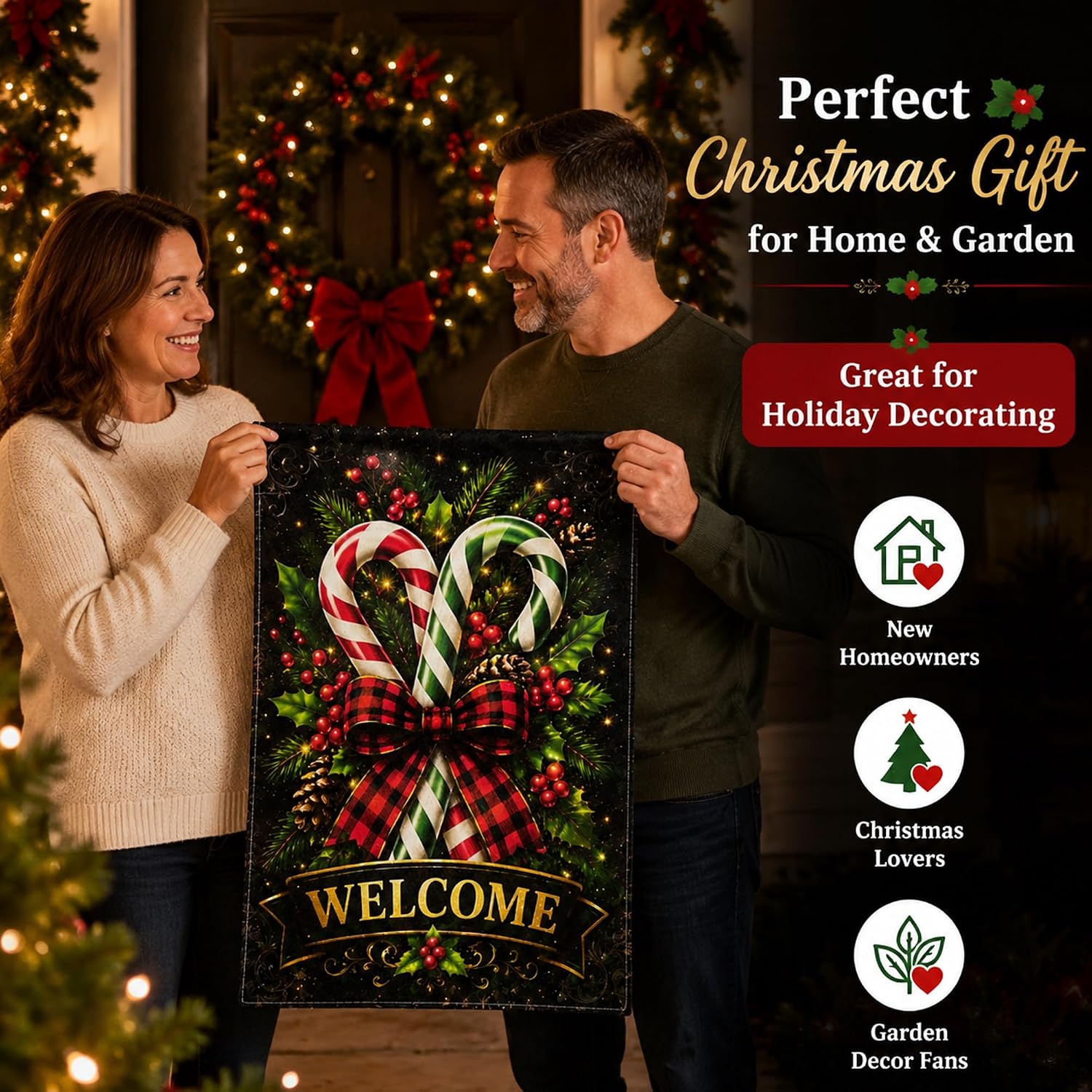 Thumbnail 6 de Christmas garden flag 12 x 18 inches
