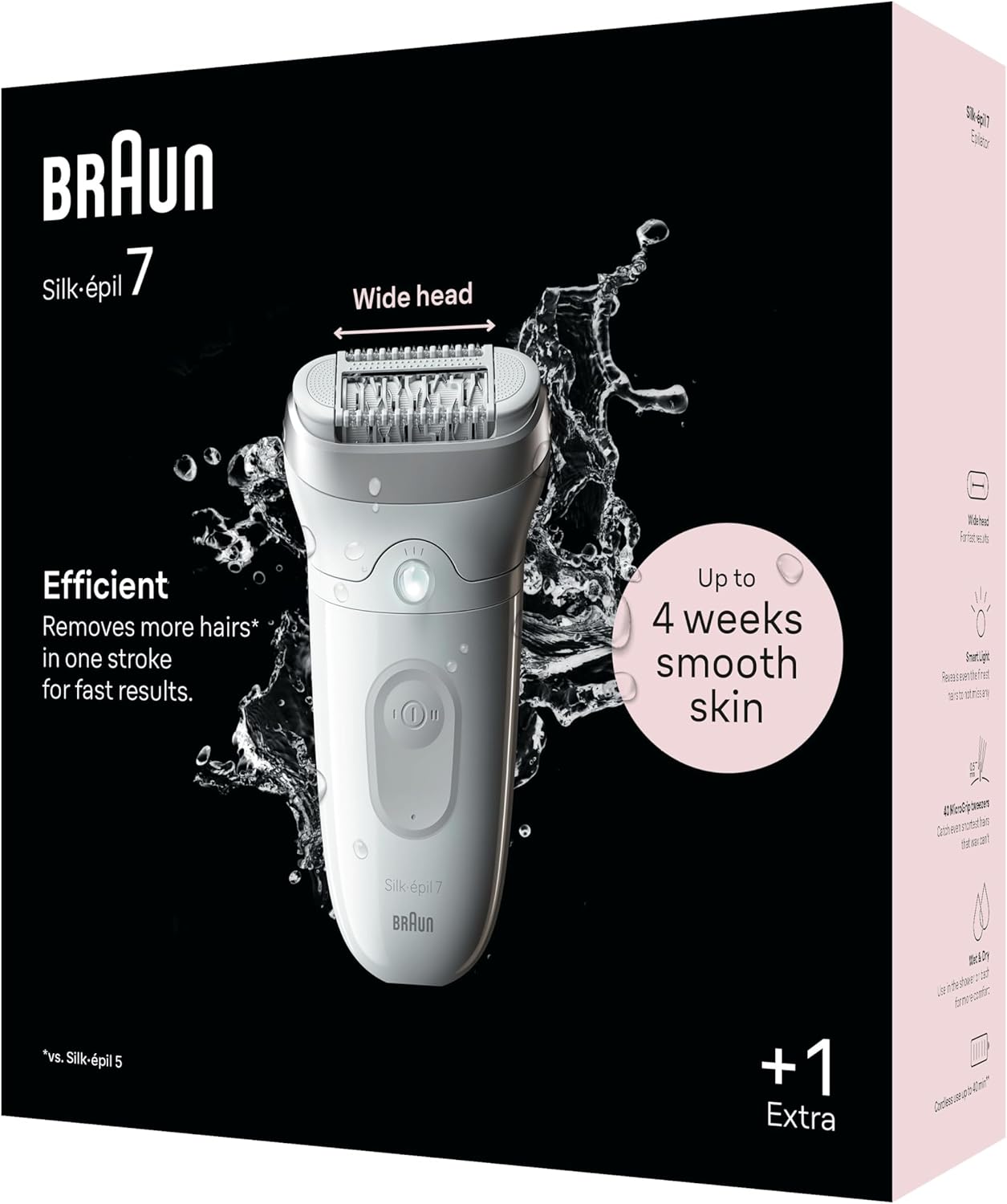 Thumbnail 6 de Braun Silk-épil 7 Epilatore elettrico donna 7‑011