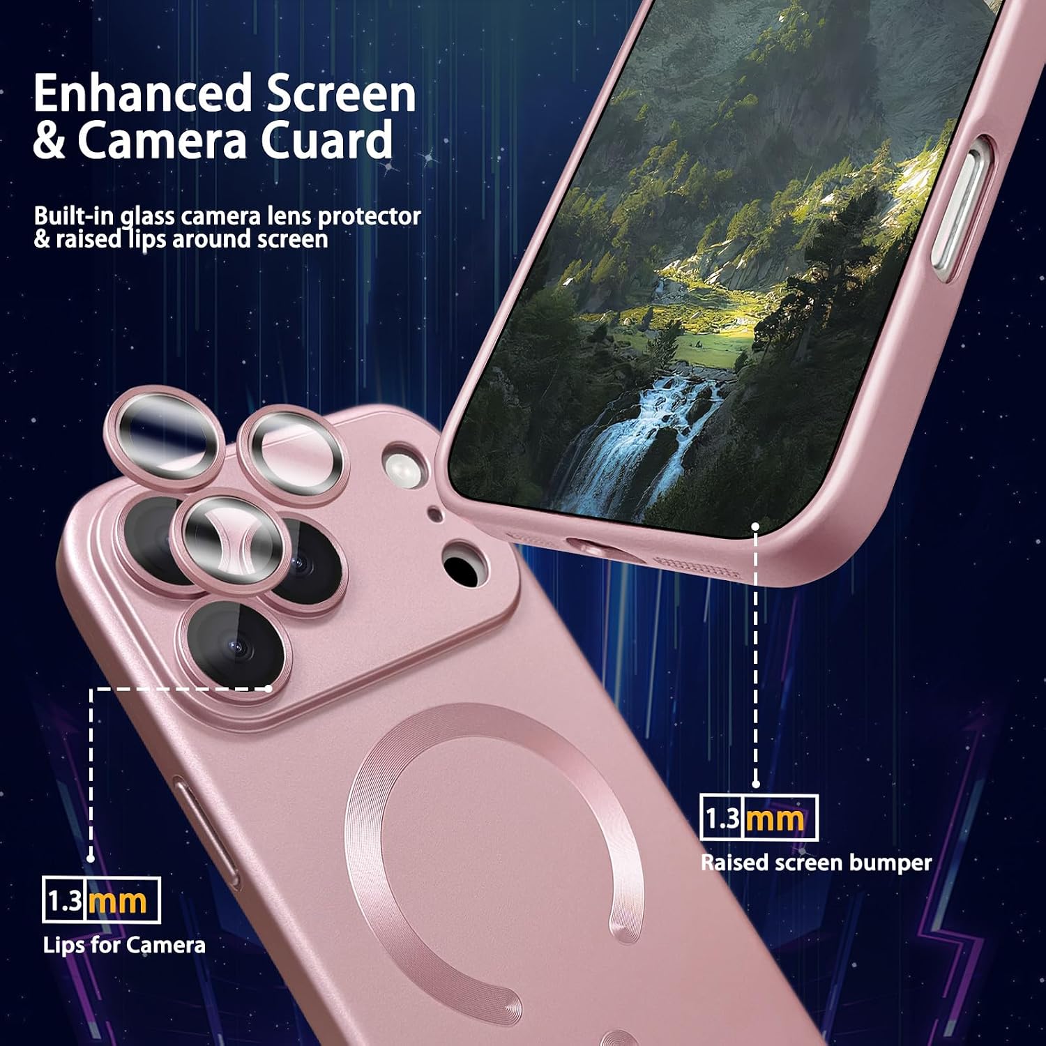 Thumbnail 2 de ankofave Magnetic Case for iPhone 17 Pro Max