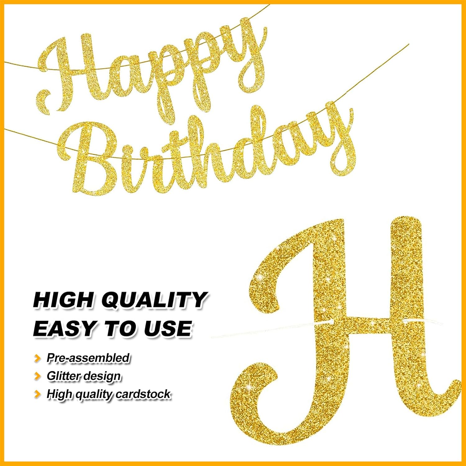 Detalle de Happy Birthday Banner, paper