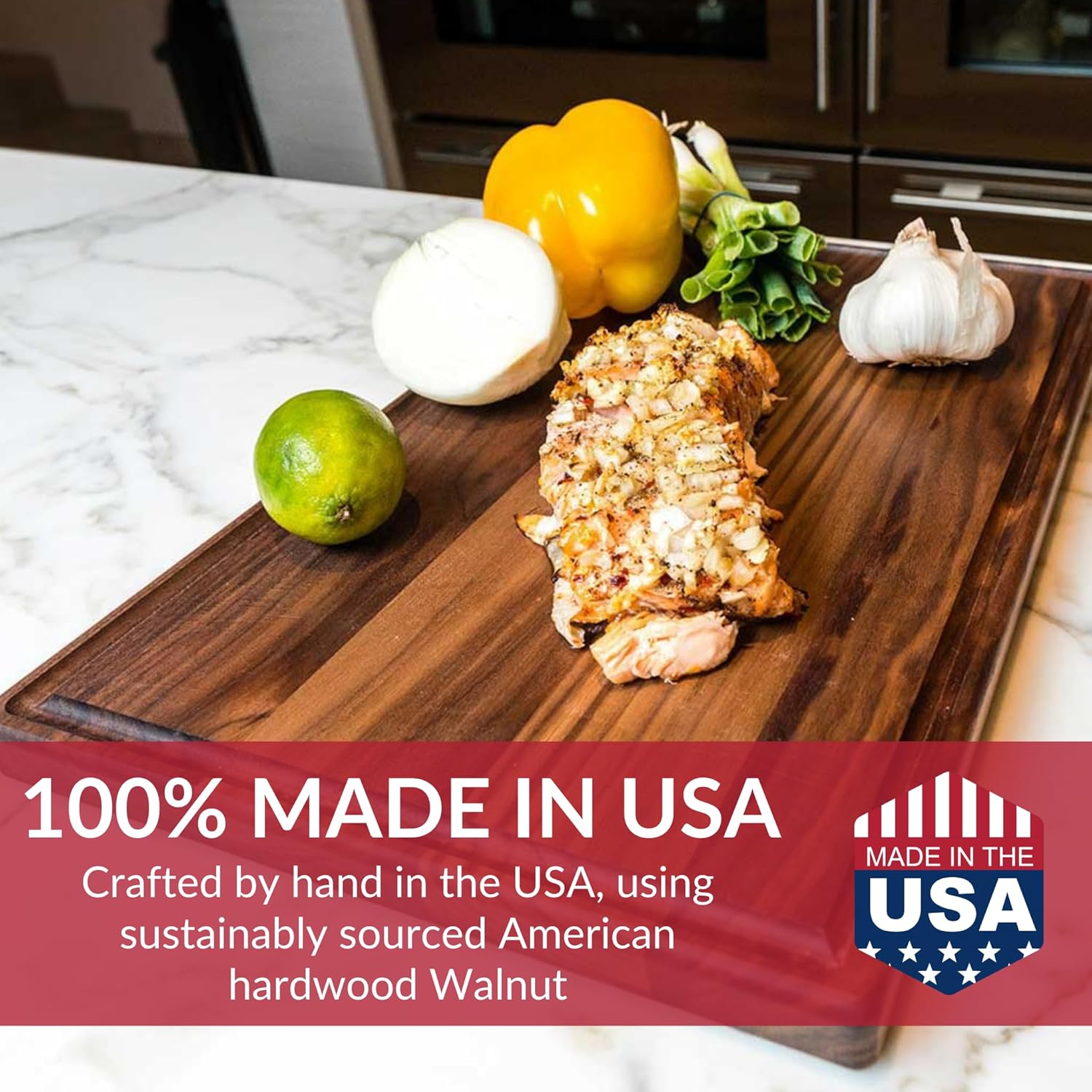Thumbnail 5 de Virginia Boys Kitchens Black Walnut Cutting Board ⚙