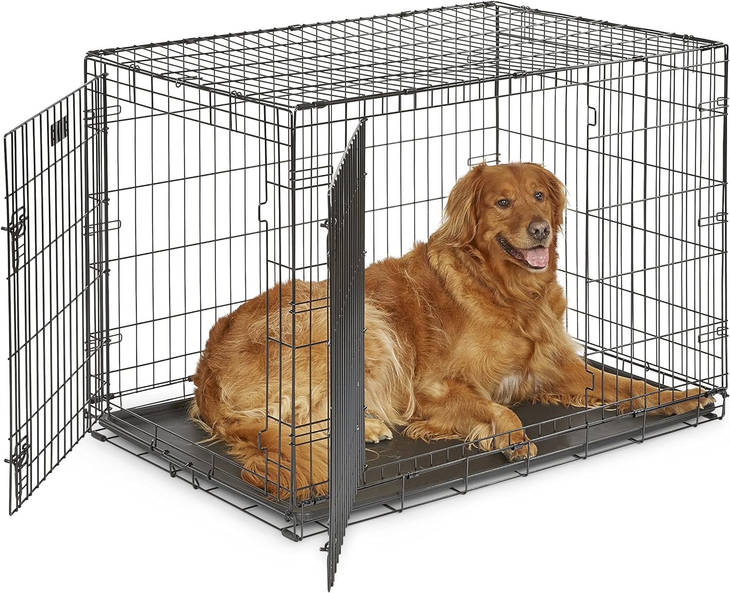 Detalle de MidWest Homes for Pets Kit di base iCrate a doppia porta 106 cm per cani di taglia grande