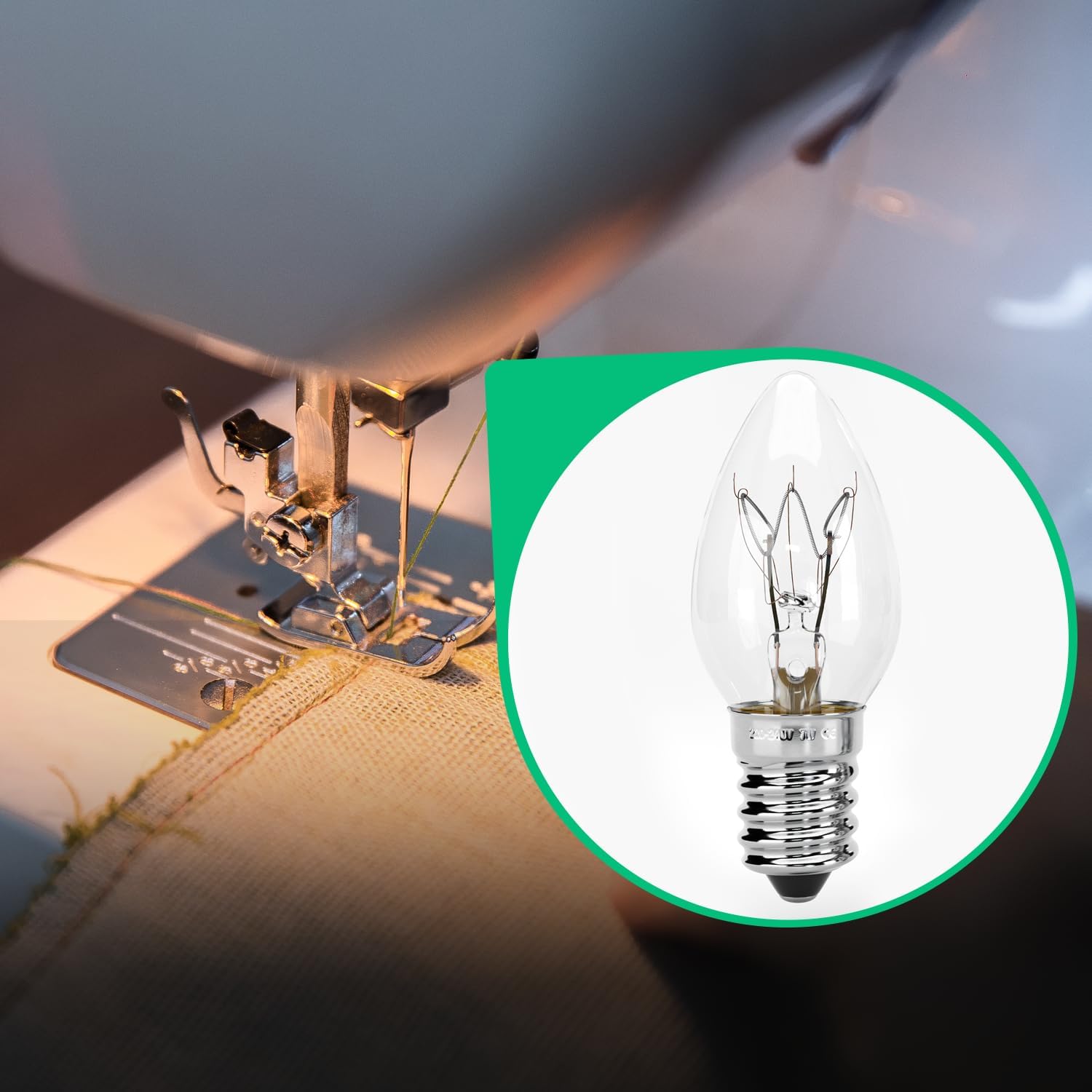 Thumbnail 1 de Greate 2 lampadine E14 7W per lampada di sale – 40 lumen, 2700 K, 1000 ore