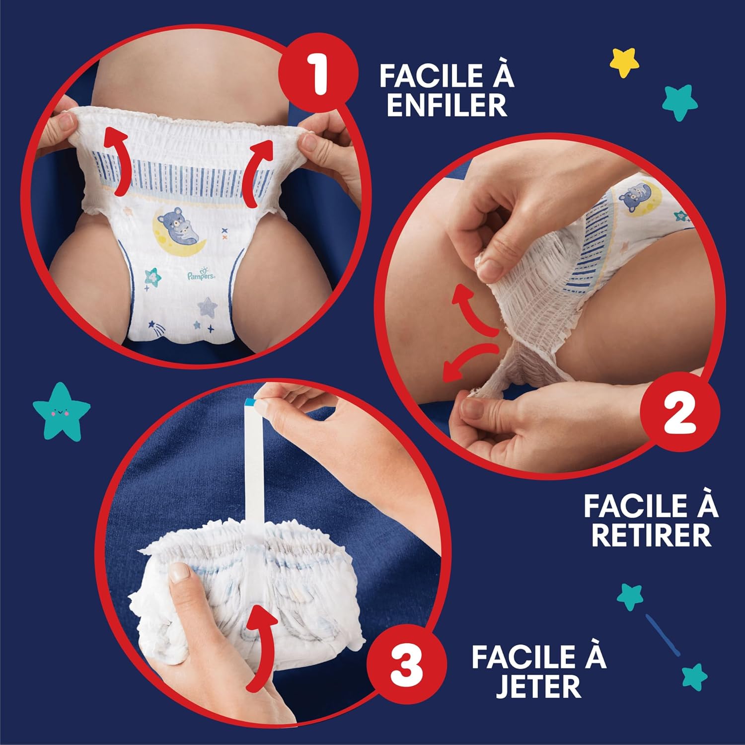 Thumbnail 5 de Pampers Night Pants Couches-culottes 180