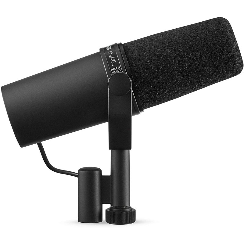 Detalle 2 de Shure SM7B micrófono dinámico cardioide de estudio para locución y voces