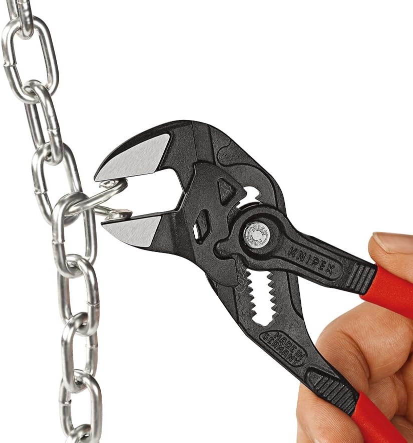 Detalle de クニペックス KNIPEX 8601-180SB プライヤーレンチ 180mm・最大開口幅40mm