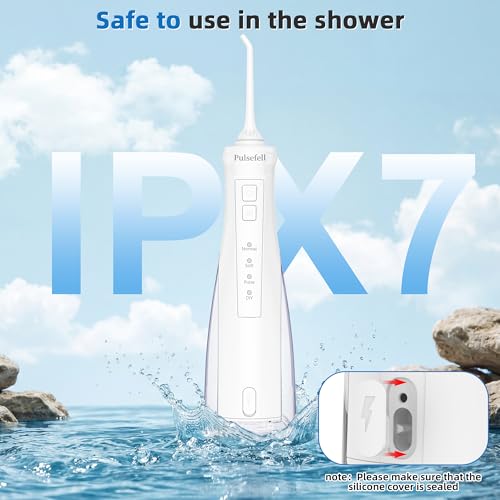 Detalle 2 de Pulsefell Irrigador Dental Portátil 300 ml: limpieza profunda y movilidad para hogar y viajes