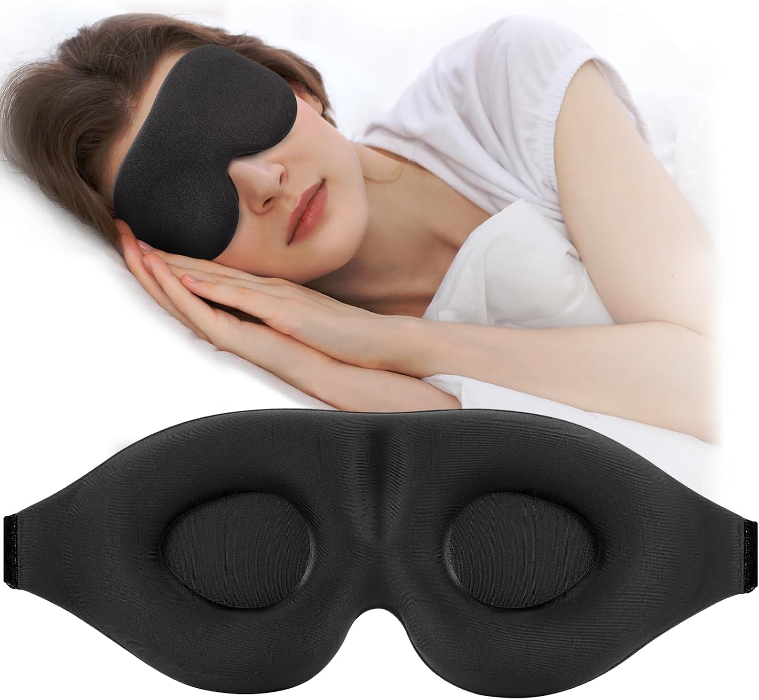 Detalle de ZGGCD Sleep Mask, 3D Contoured