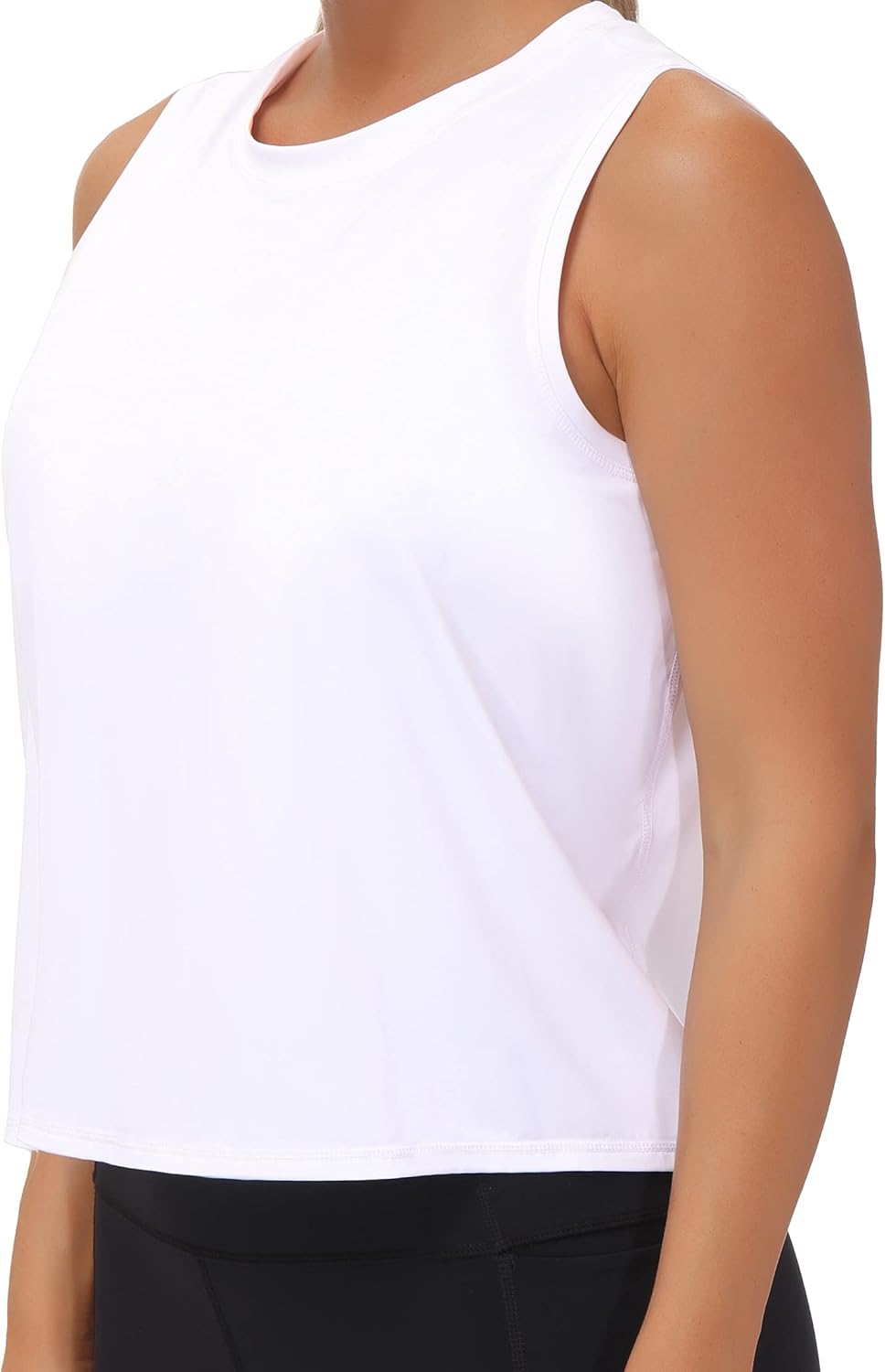 Thumbnail 4 de THE GYM PEOPLE Women's Ice Silk Quick Dry Sleeveless Tank Top