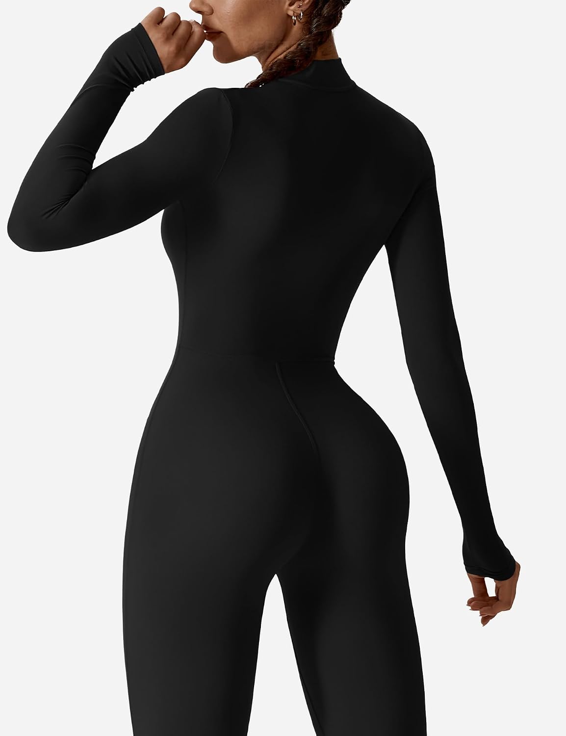Thumbnail 4 de YEOREO Women's Long-Sleeve Training Romper, One-Piece