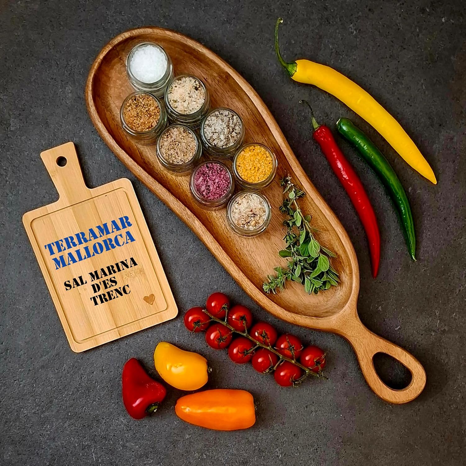 Detalle 2 de TERRAMAR MALLORCA Sal Marina Gourmet 8x25g