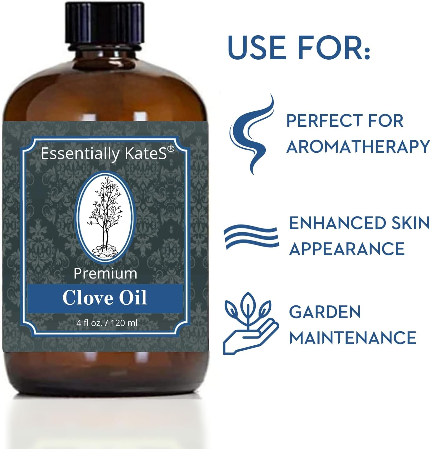 Detalle de Essentially KateS Clove Oil 4 Fl Oz