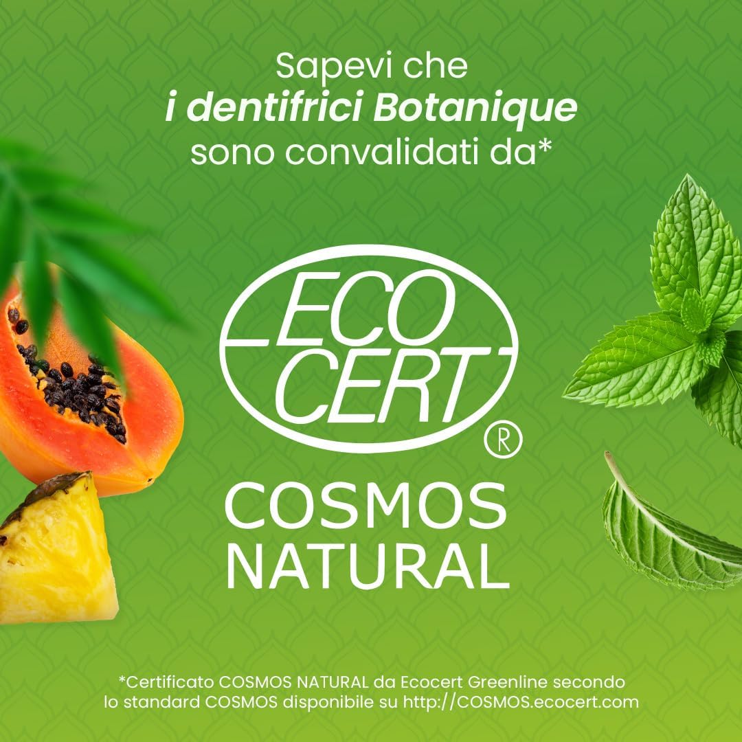 Detalle de Himalaya Botanique Whitening Complete Care Toothpaste con Attivi Bio alla Menta Piperita – 75 ml
