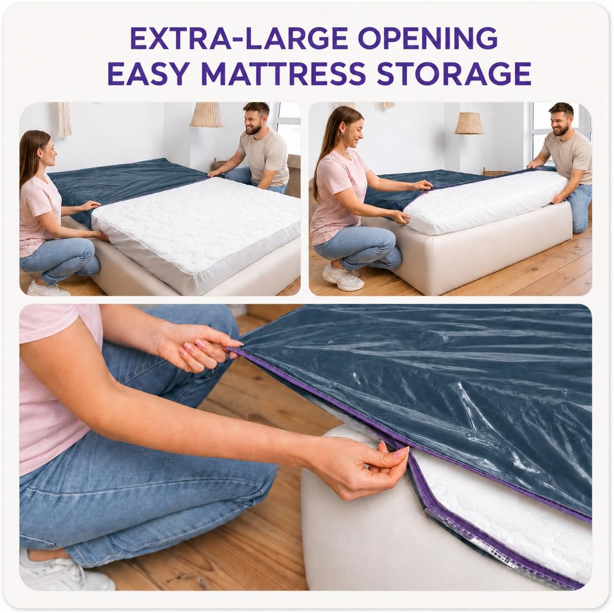 Thumbnail 4 de Dreamzie Super King Mattress Cover for Moving – Pack of 2