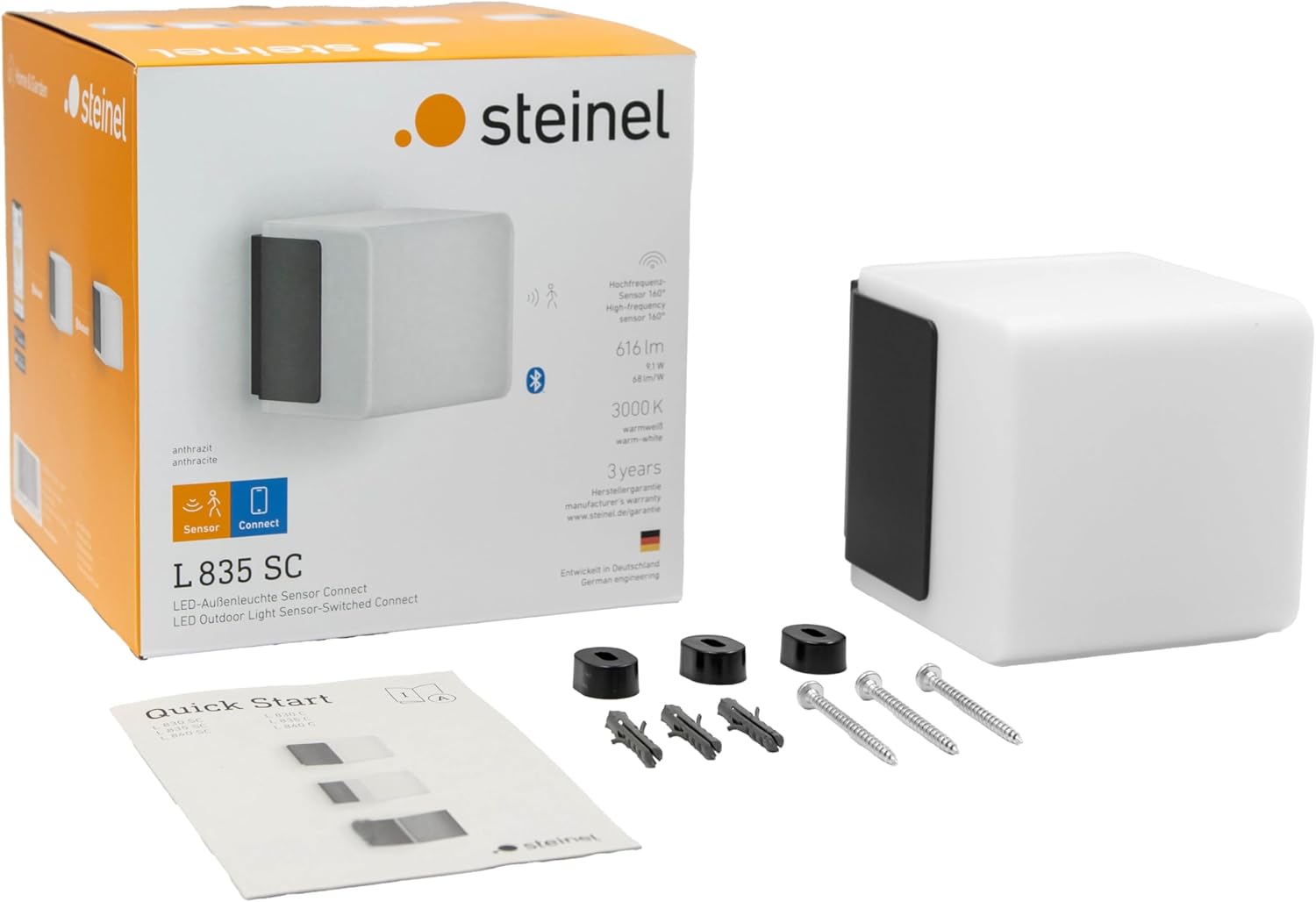 Thumbnail 6 de Steinel L 835 SC Connect Außenleuchte 616 lm