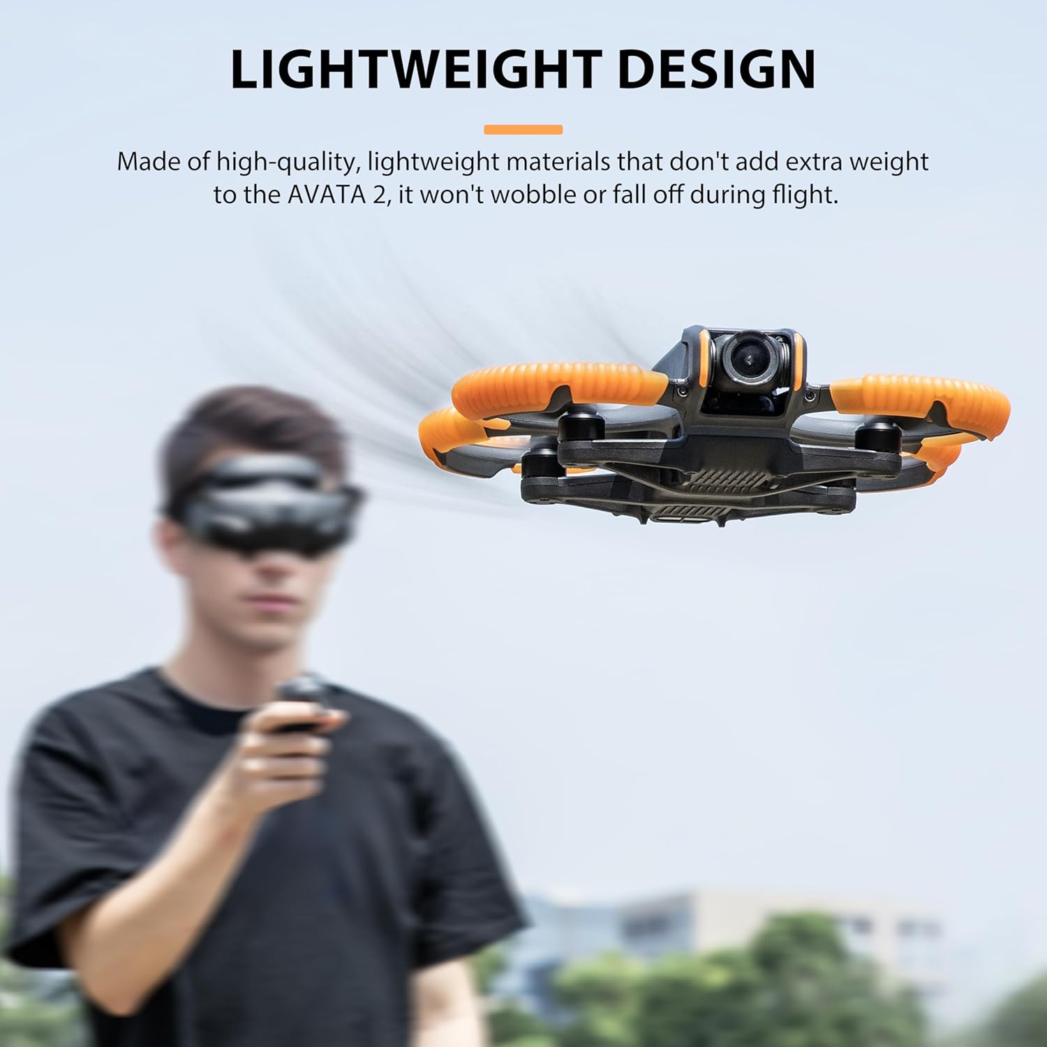 Thumbnail 4 de STARTRC Stoßfänger Schutzring für DJI Avata 2 Propeller Guard (orange, 4er-Set)