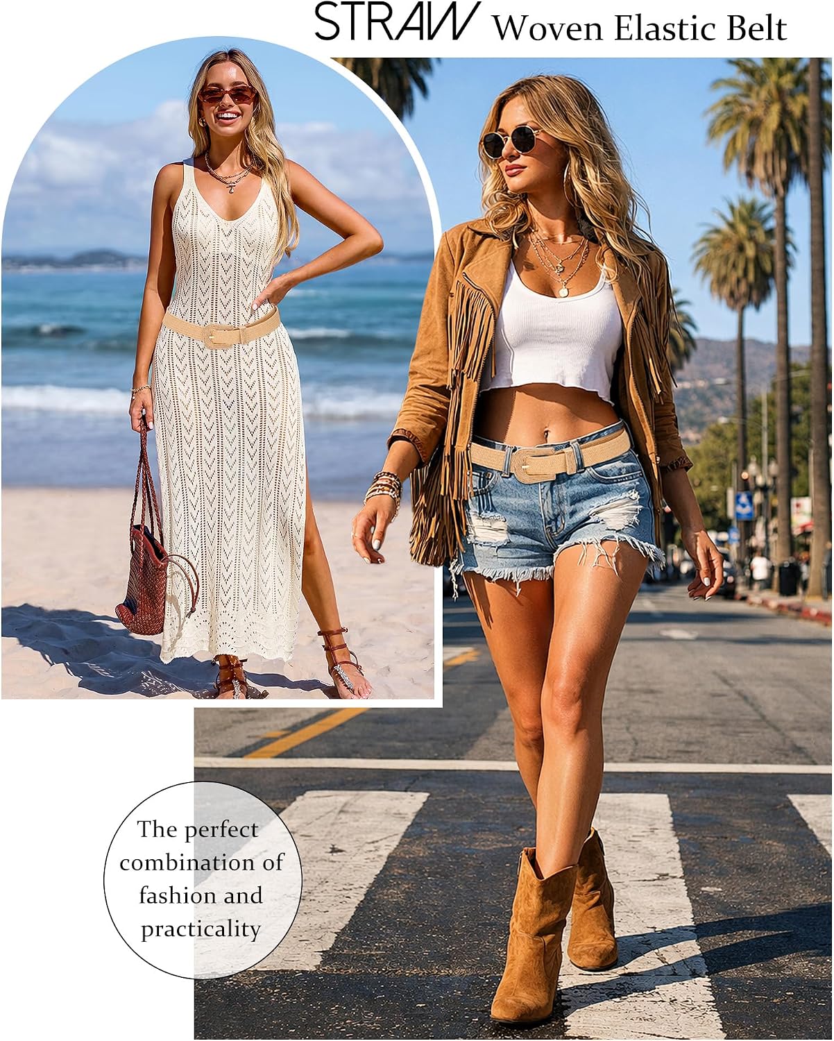 Thumbnail 1 de AWAYTR Raffia Belt