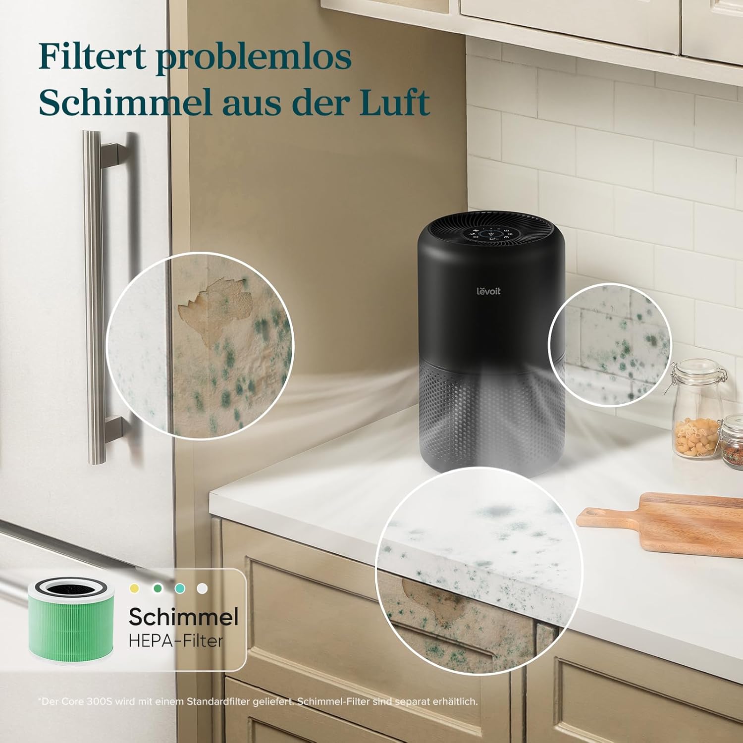 Thumbnail 3 de LEVOIT Luftreiniger 258 m³/h CADR für 54 m²