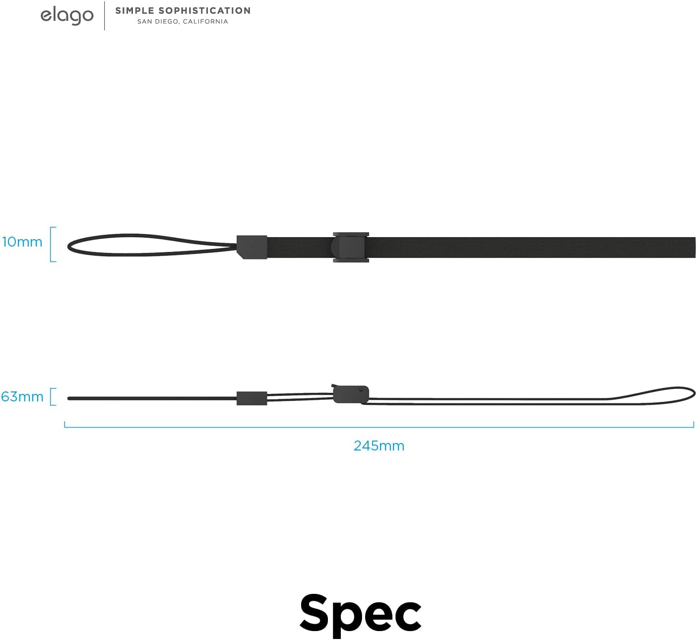 Thumbnail 6 de elago Sangle compatible AirPods Pro 2 : attache sécurisée pour le transport au quotidien