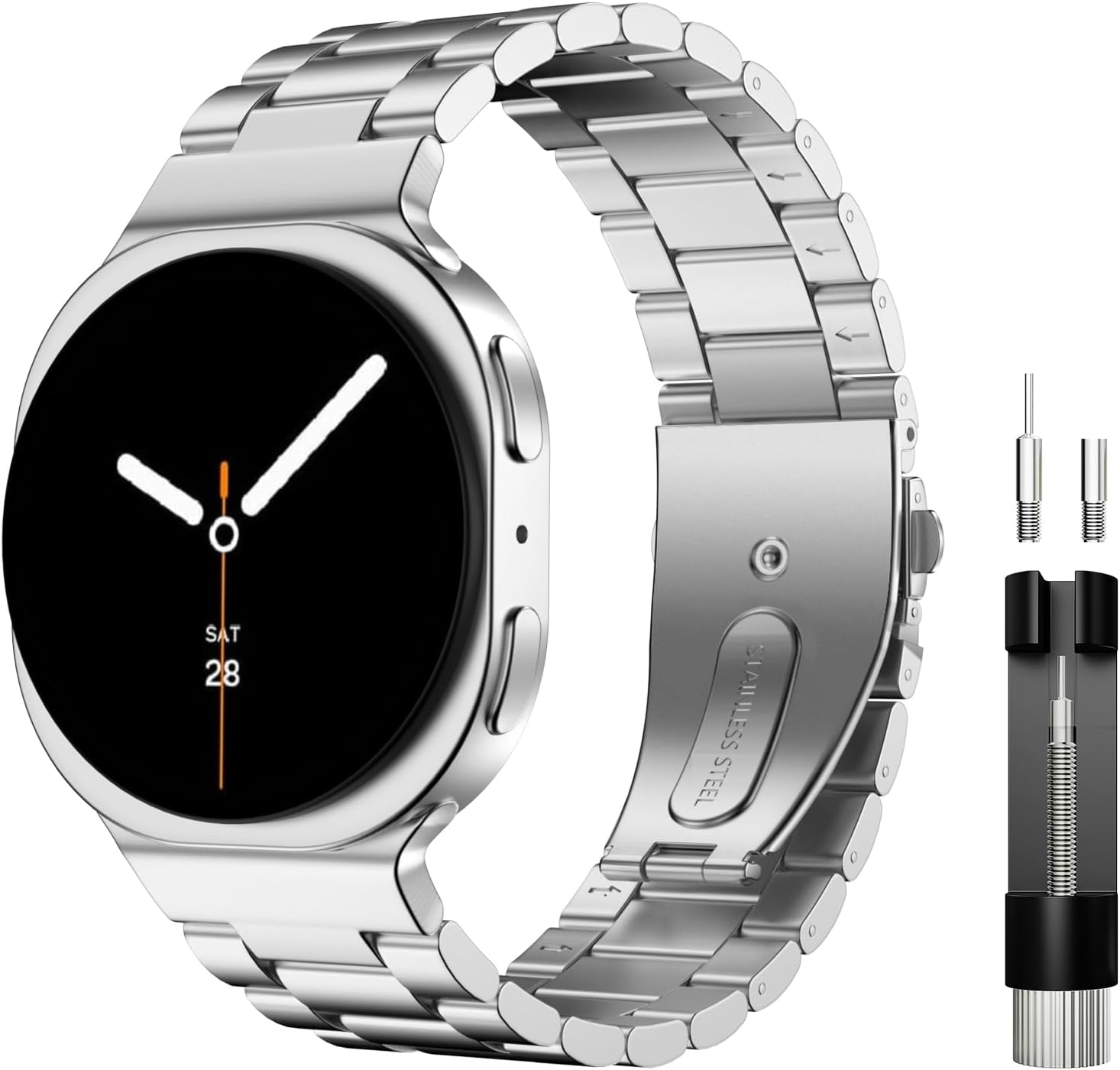 Detalle de Edelstahlarmband Galaxy Watch 8 140 bis 220 mm