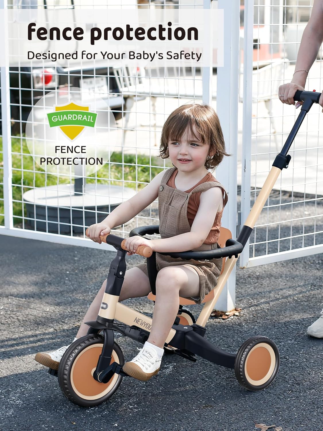 Thumbnail 2 de newyoo TR008 Toddler Tricycle 5-in-1 for Ages 1–3