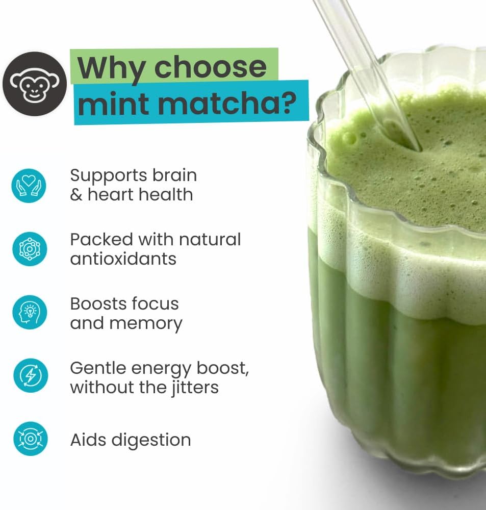 Detalle 2 de PureChimp Ceremonial Matcha Powder 50g ๐ต