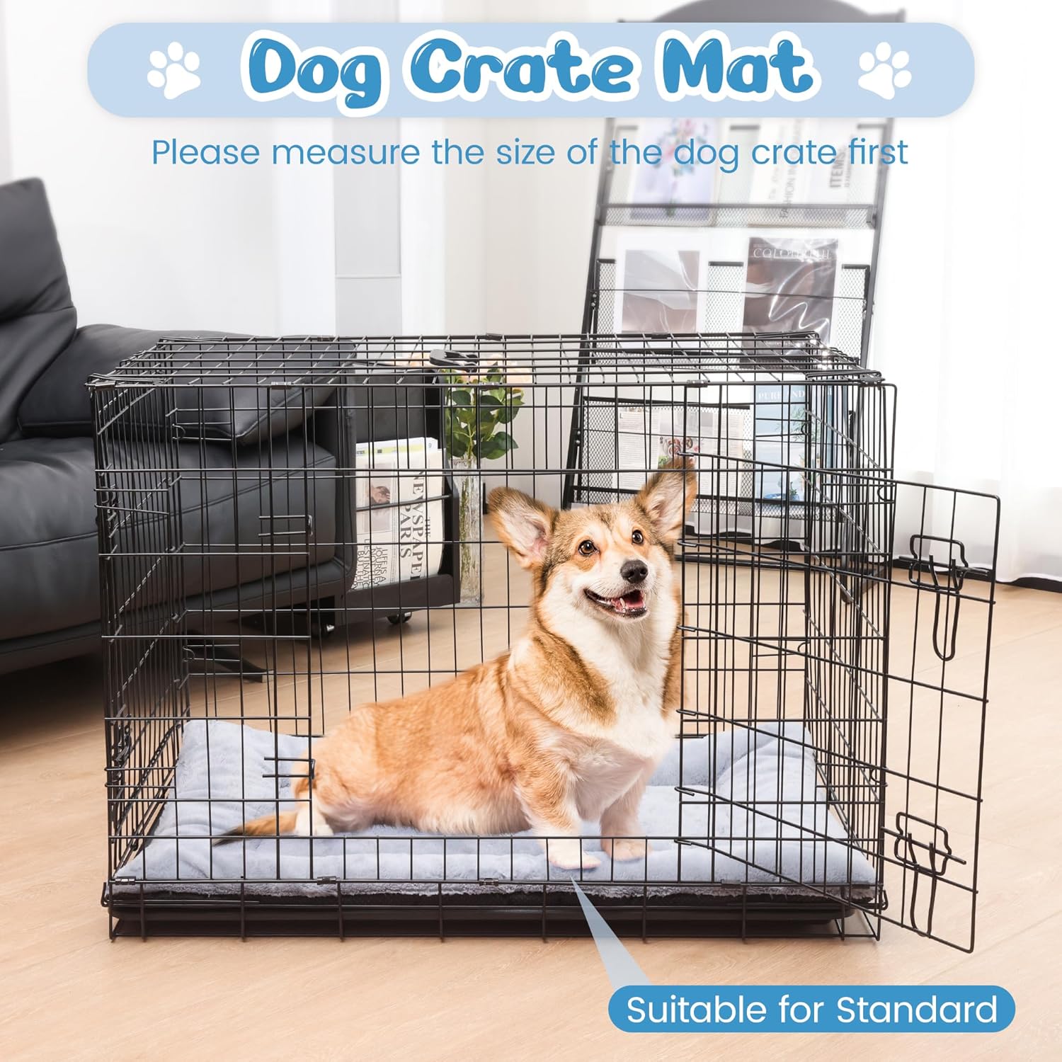 Thumbnail 5 de Baodan Washable Dog Bed M 75x50 cm