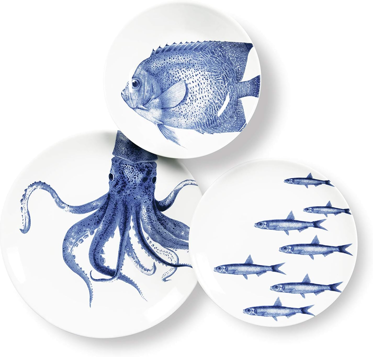 Thumbnail 1 de Excelsa Flore et Faune - Juego de 3 platos de cerámica 🍽