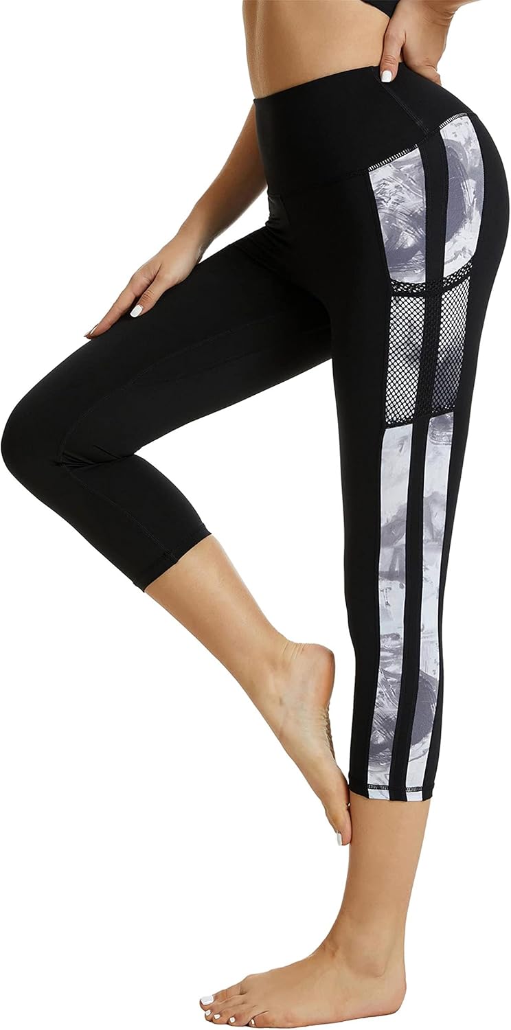 Thumbnail 6 de Flatik Sport Leggings Damen 3/4 – blickdichte Laufhose mit Taschen & flachen Nähten