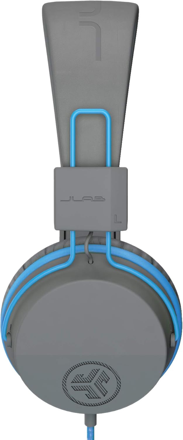 Thumbnail 1 de JLab JBuddies Studio : casque audio enfant avec fil, limiteur de volume et micro (bleu)