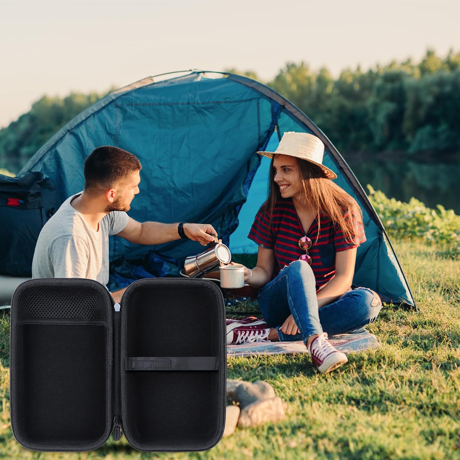 Detalle de Lebakort Hard Case for Anker SOLIX C300 DC Portable Power Station (288Wh / 90,000mAh)